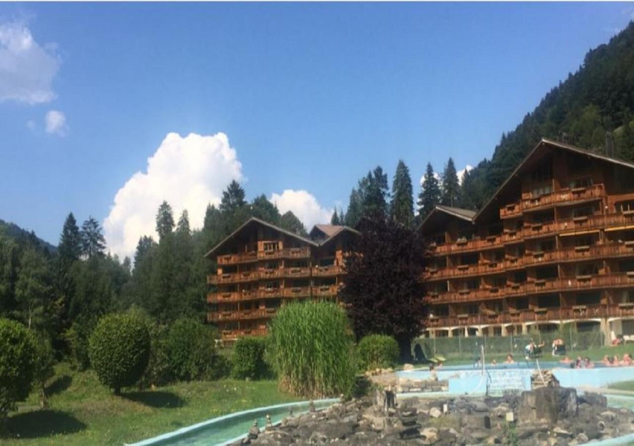 Studio - La Vieze Thermes Park Apartamento Val dʼIlliez Exterior foto