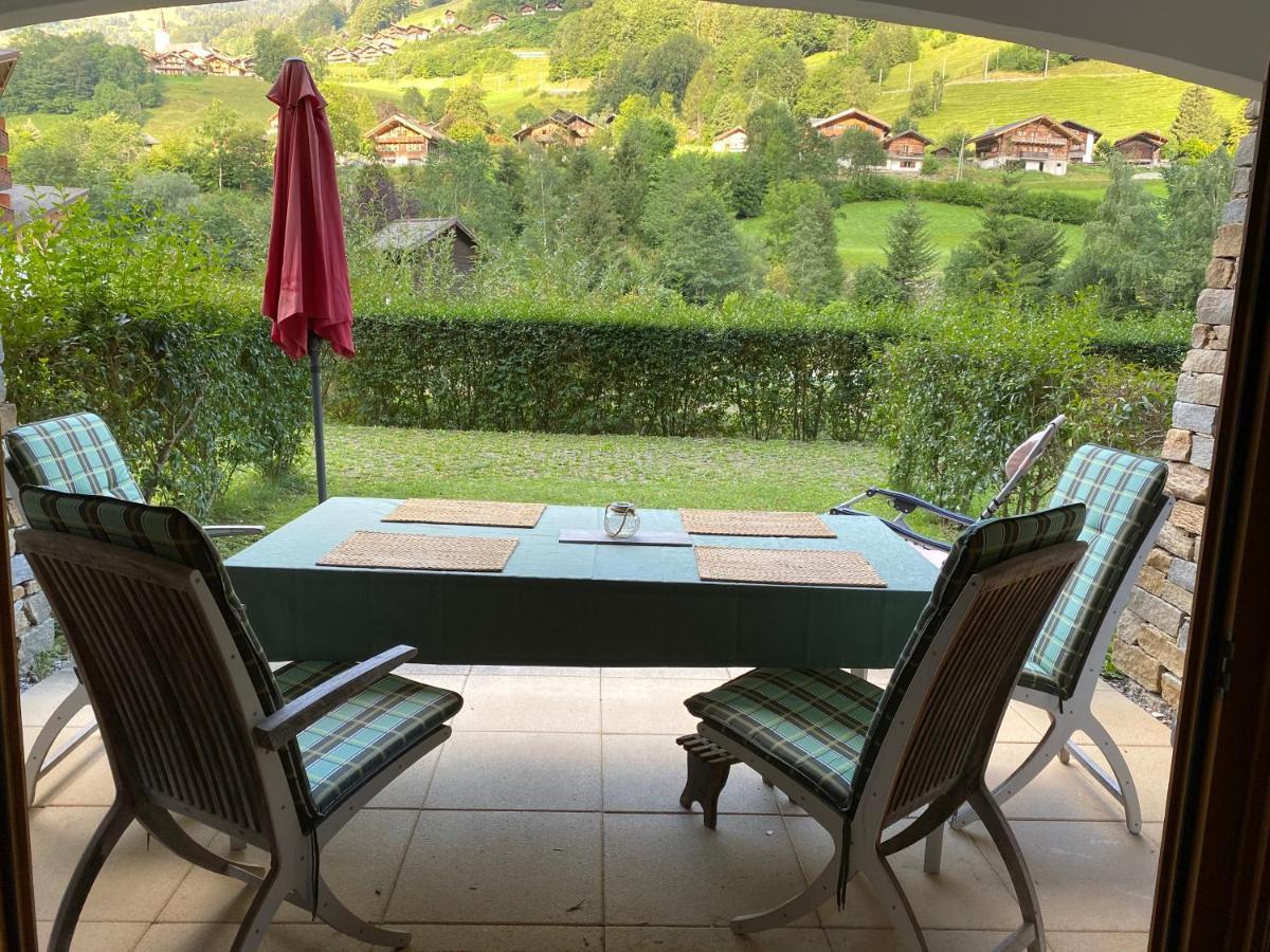 Studio - La Vieze Thermes Park Apartamento Val dʼIlliez Exterior foto