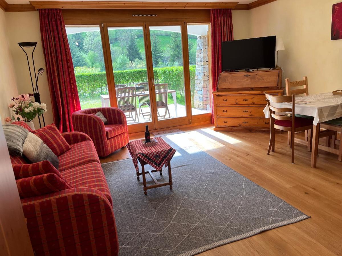 Studio - La Vieze Thermes Park Apartamento Val dʼIlliez Exterior foto